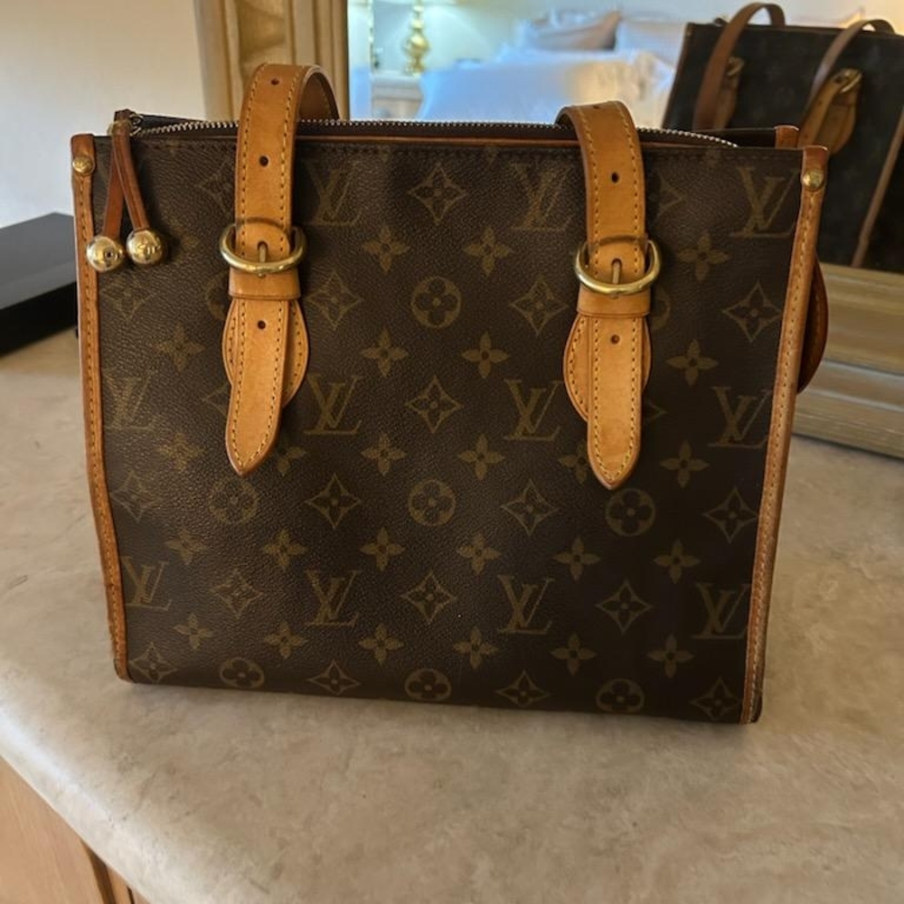 Louis Vuitton Brown Shopping Bag